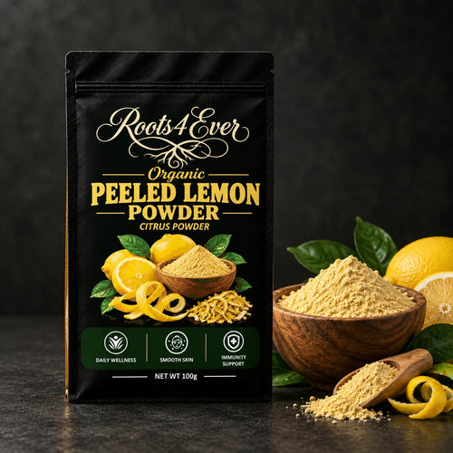 ORGANIC LEMON PEELED POWDER